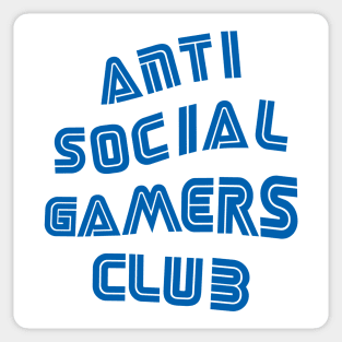 Antisocial Gamer Sticker